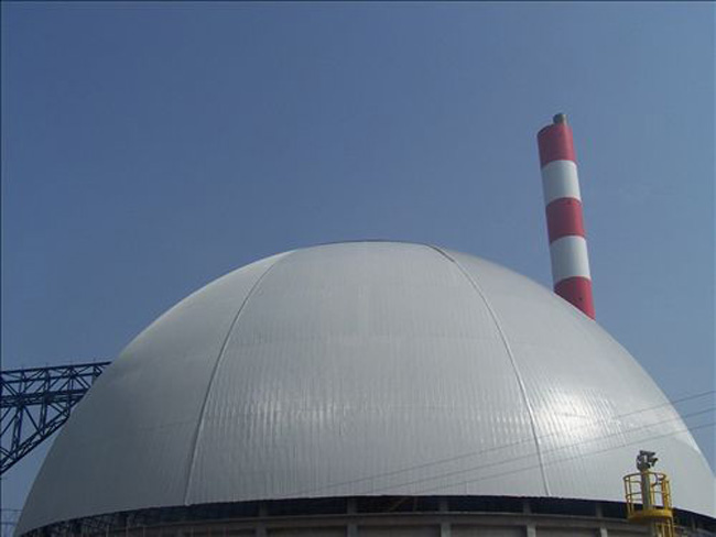 广汉球形发电厂网架工程